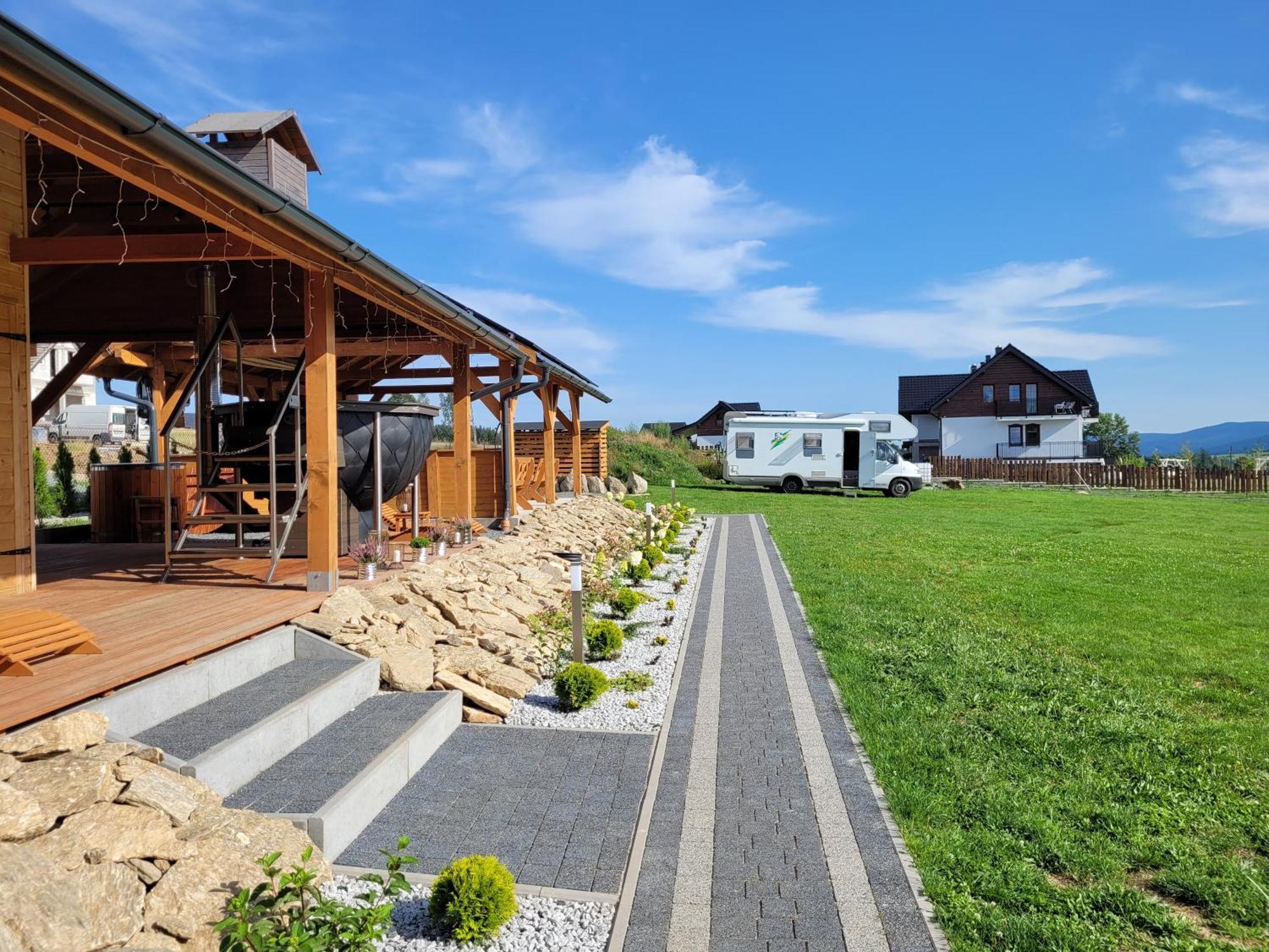 Osada Orlica Klimatyczne Domki Z Widokiem Na Gory I Termalnym Spa Sauna Jacuzzi 4 Km Od Zieleniec Ski Arena Lasowka Exterior photo