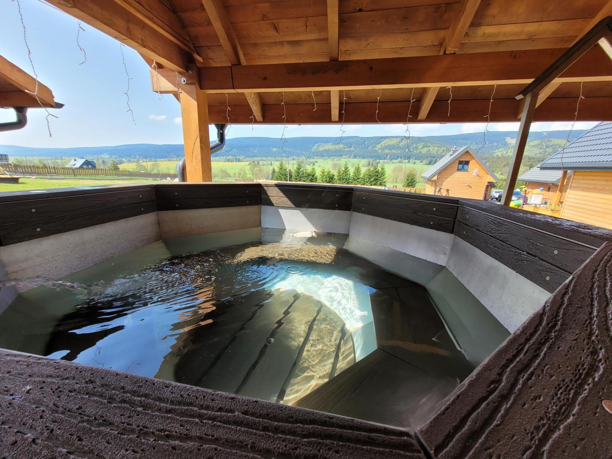 Osada Orlica Klimatyczne Domki Z Widokiem Na Gory I Termalnym Spa Sauna Jacuzzi 4 Km Od Zieleniec Ski Arena Lasowka Exterior photo